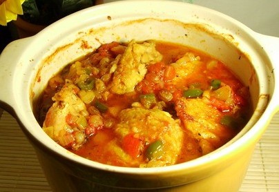 Курица в горшочке